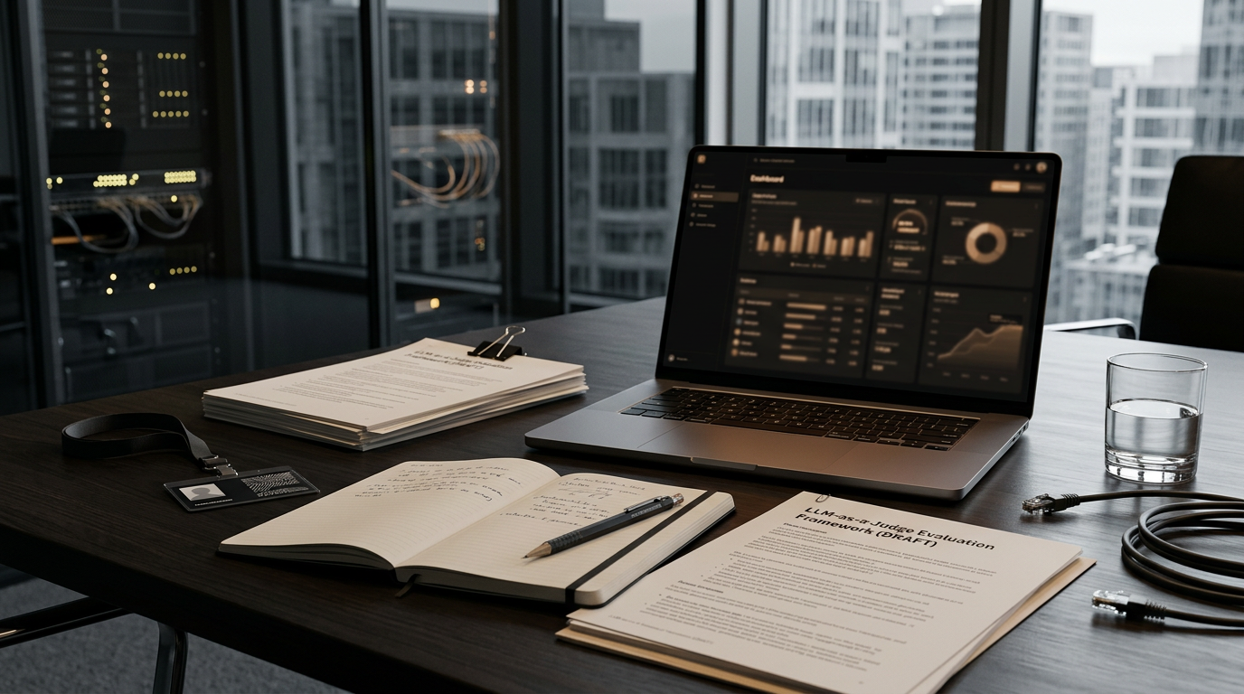 Editorial photograph for The Rise of Formal LLM-as-a-Judge Frameworks for Objective Output Evaluation
