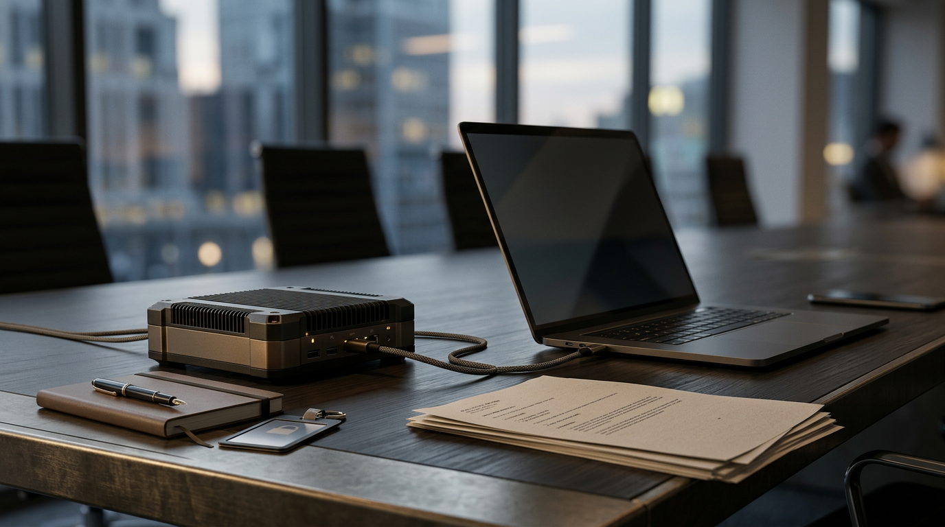 Editorial photograph for On-Device Enterprise AI: Deploying SLMs for Edge Privacy and Low Latency