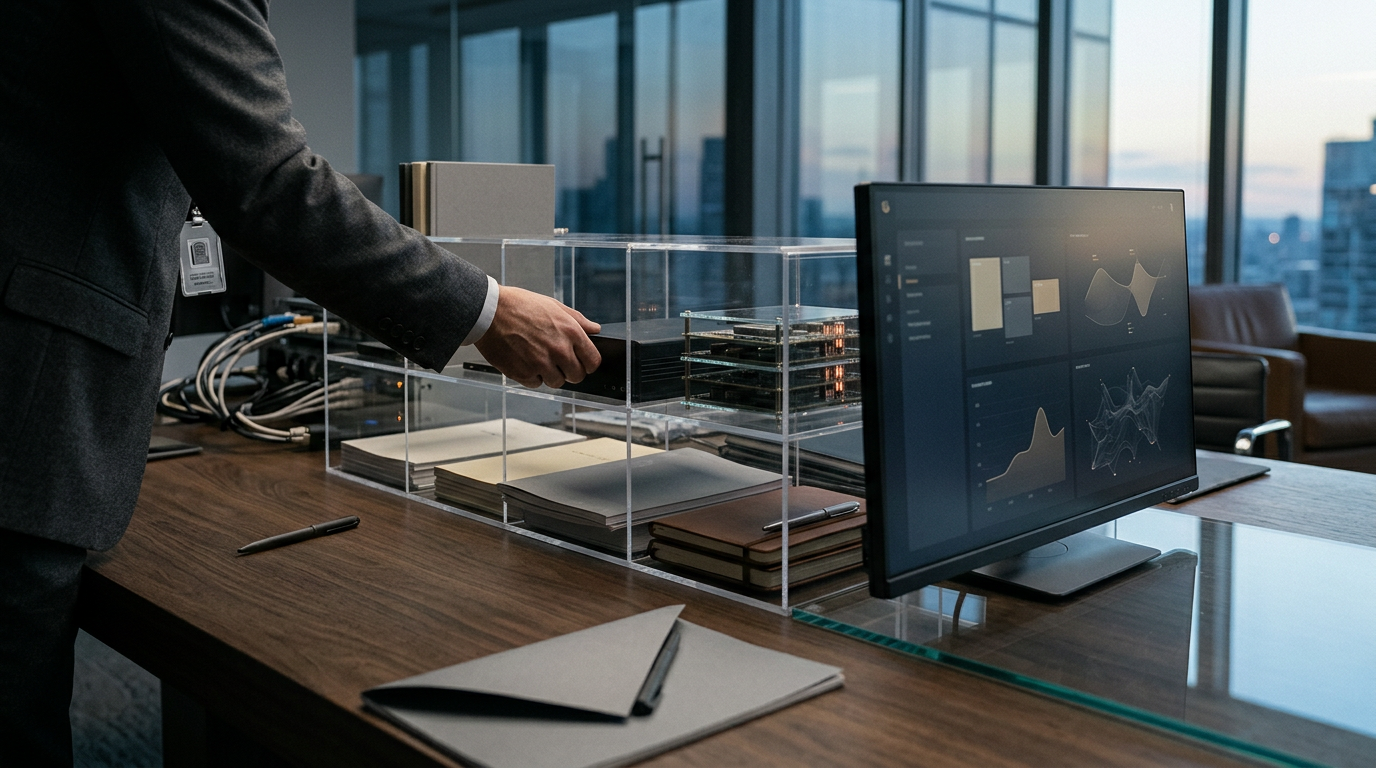 Editorial photograph for Transforming Unstructured Silos into Structured Intelligence Layers for the C-Suite
